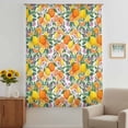 thumbnail image 2 of Orange Lemons Sheer Curtains 84 Inches Long, Summer Botanical Pastoral Elegant Light Filering Curtains, Breathable Simi Curtain Privacy Drapes for Living Room Bedroom Lightweight Window Treatment, 2 of 9