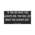 thumbnail image 2 of ArtsyQuotes 12x14 Black Ornate Wood Framed with Double Matting Museum Art Print Titled - Albert Einstein Quote: If You Do, 2 of 4