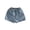 Blue, variant on Shorts for Boys Kids Classic Solid Denim Shorts Summer Breathable Soft Blue 12-18 Months
