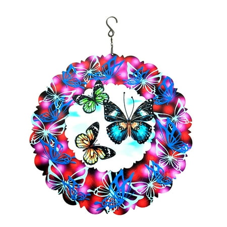 

Veki Iron Outdoor Garden Crafts Decorative Home Pendant Decorative Butterfly Wind Pendent Bead Auctions