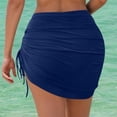 thumbnail image 5 of KyCheLot Women's Bikini Bottoms High Waist Swim Skirt with Mesh Cover Up Beach Skirts, 5 of 7