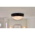 thumbnail image 3 of Broan-NuTone Roomside Series 80 CFM Traditional Decorative Exhaust Fan for Bathrooms, Ventilation Bath Fan with Light, Matte Black, 3 of 6