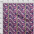 thumbnail image 2 of oneOone Cotton Silk Fabric Stripe & Chevron Ikat Print Fabric BTY 42 Inch Wide, 2 of 4