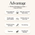 thumbnail image 7 of Yhmxh Throw Blanket for Couch, Soft Lightweight Plush Fuzzy Cozy Luxury Fall Blanket, Cute Warm Fluffy Cream Blanket, Teacher Gifts Birthday Gifts for Women Men, Room Home Dorm Decor 60"X80", 7 of 7