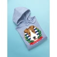thumbnail image 3 of Emoji Polo Club - Classic Dog Emblem Design Men's Hoodie, 3 of 4