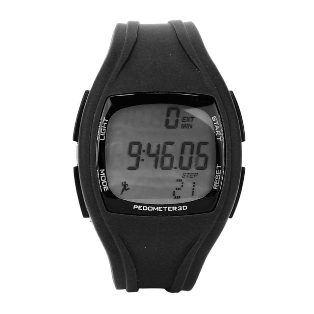 Digital Wrist Watch, Waterproof Digital Sports Wrist Watch For Alarm For Hourly Telling Time For Date Display For Sports Black