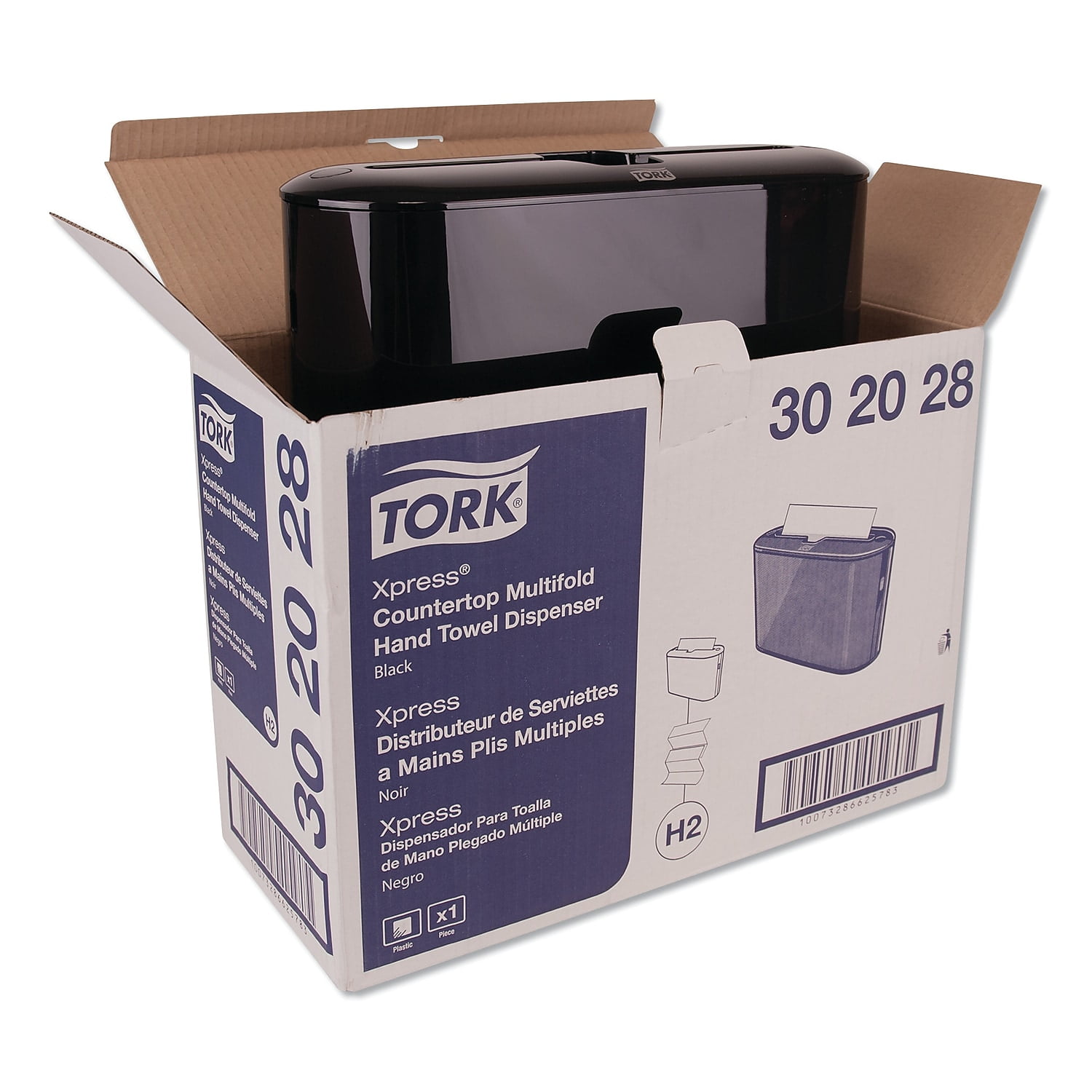 Tork Xpress Countertop Multifold Paper Hand Towel Dispenser