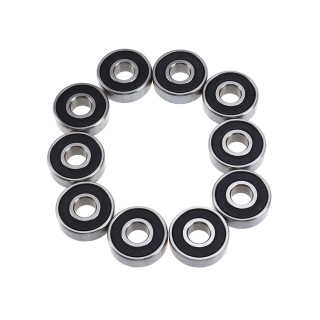 IFANLANDOR 10 Pcs Roulement S608RS en Acier Inoxydable 402 Résistant à la Rouille et à la Corrosion pour Utilisation sur Tapis Roulant