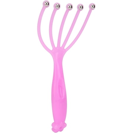 Scalp Massager, Protable Hand Held SPA Head Massager for Deep Relaxation & Stress Reduction in The Office Home SPA Father's Day and Mother's Day Gifts(Pink)