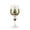 #01 (Christmas Tree Pattern), variant on Handcrafted Crystal Wine Glasses for Red and White Wine, Multicolor Festive Stemware, 7.2×2.36in, Perfect for Christmas, Housewarmings, and Celebrations