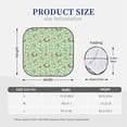 thumbnail image 3 of Bingfone Spring Gnomes Windshield Sun Shade 2-Piece Foldable Car Front Window Sunshade for Most Sedans SUV Truck-Large, 3 of 7