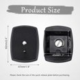 thumbnail image 2 of Camera Quick Release Plate, 43 mm Tripod Quick Release Plate for Tripods and Cameras Tripod Mount, 2 of 8
