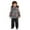 Grey, variant on KAUOD Kids Cute Dinosaur Ski Suits 2 Piece Winter Puffer Jackets Bib Pants Set Boys Girls Outdoor Hiking Snowpants Snowsuit
