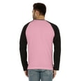 thumbnail image 4 of Inkmeso Men's Regular Fit Round Neck Shirt Solid Raglan Long Sleeve T-Shirts, 4 of 6