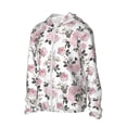 thumbnail image 2 of Haiem Rose Flowers UPF 50+ Fishing Shirts for Men Long Sleeve UV Sun Protection Hoodie Non-Mask Outdoor Hiking Shirts, 2 of 9