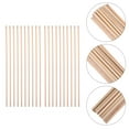 thumbnail image 4 of KALLORY Wood Rods School Supply Teachers 20Set 7.86X0.16X0.16In, 4 of 8