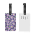 thumbnail image 5 of Sikiie Daisies Flowers Luggage Tags Privacy Cover ID Label Suitcase Tags Identifiers For School Bags,Suitcases, 5 of 7