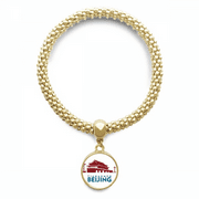 tiananmen gate beijing china en chain bracelet pendant jewelry hand ornament