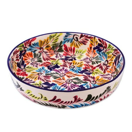 Red Barrel Studio Owen Dance Of Colors Ceramic Fruit Bowl Red Barrel Studio Owen Dance Of Colors Ceramic Fruit Bowl