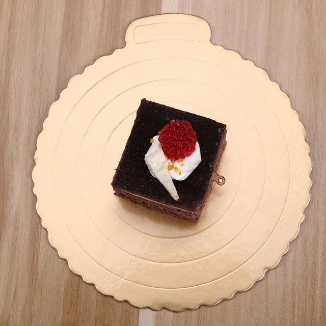 BESTYASH 20Pack Delicate Mini Round Cake Base Serving Circle Cake Trays for Hosts Caterers