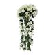 thumbnail image 2 of pstuiky Flores artificiales colgantes de color violeta decoración de seda simulación de violeta violetas artificiales colgantes., 2 of 6