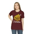 thumbnail image 3 of Funny Mens Pizza Is My Valentine T-Shirt Tee Tshirt, 3 of 5