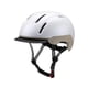 thumbnail image 4 of Casco de bicicleta Casco de patinaje Portátil para andar en patineta Viajes al aire libre Niños Blanco, 4 of 8