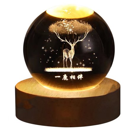 

XIEC Bedside Lamp Decorative Anti-Scratch Romantic Flicker Free LED Night Light