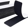 thumbnail image 6 of yotijay Hook and Loop Tape Easy to Use Interlocking Tape for Tablecloths Craft Black 2.5cmx10cm, 6 of 9