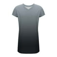 thumbnail image 5 of Bovxnpu Summer Dresses for Women, Short Sleeve T Shirt Dress Casual Mini Dresses, Women V-Neck Pockets Button Dress Short Sleeve Dress, 5 of 6