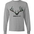 thumbnail image 3 of Inktastic Rack 'em Up in Camo Long Sleeve T-Shirt, 3 of 5