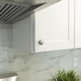 thumbnail image 4 of Modket MH1612 Traditional Classic Kitchen Cabinet Pull Handle — 1-1/4" Knob — Brushed Nickel — 5 Packs, 4 of 4