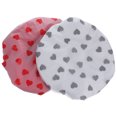 thumbnail image 1 of MasteelfCA 2Pcs Bathing Caps Satin Bonnets Hair Bonnets for Sleeping Comfortable Shower Hats Bath Caps, 1 of 8