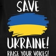thumbnail image 3 of CafePress - Save Ukraine Raise Your Voices Women's Long Sleeve - Women's Long Sleeve Graphic Tee Casual Fit, 3 of 4