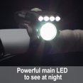 thumbnail image 3 of Cygolite Dash Pro- Luz para bicicleta de 600 lúmenes- 5 modos nocturnos y 3 diurnos- Compacto y duradero- Resistente al agua IP64- Soporte flexible y resistente- Faro recargable por USB Negro DSH-600-, 3 of 5