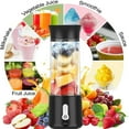 thumbnail image 3 of Electric Juice Maker Portable Blender Smoothie Mini Juicer Fruit Machine 500ml, 3 of 10