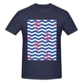 thumbnail image 4 of Bingfone Nautical Anchors Men'S Loose Fit Short-Sleeve Pocket T-Shirt, 4 of 7