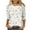 White, variant on Lolmot Blouses for Women Dressy Casual Ladies Tops and Blouses 3/4 Sleeve Mid Length Crew Neck Tee Flower Printed Fashion Casual Spring Summer Tops