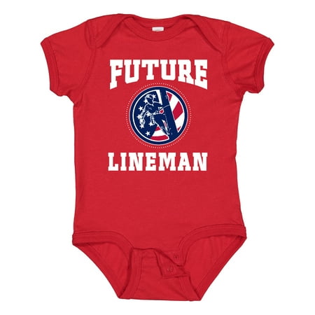 

Inktastic Future Lineman Boys Baby Bodysuit