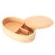 thumbnail image 5 of Caja Bento moderna y elegante, fiambrera de una sola capa, contenedor de comida de madera para Picnic al aire libre y Camping, 5 of 8