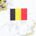 thumbnail image 2 of EeaseMX 50 banderas pequeñas de Bélgica para sujetar con palo, banderas internacionales de países del mundo, decoración para fiestas., 2 of 7