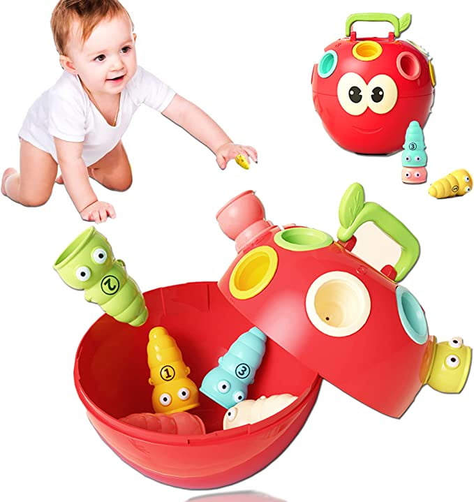 Montessori and Toddler Toys for 1 Year Olds, Baby Toys for Ages 1218 Months with Number and