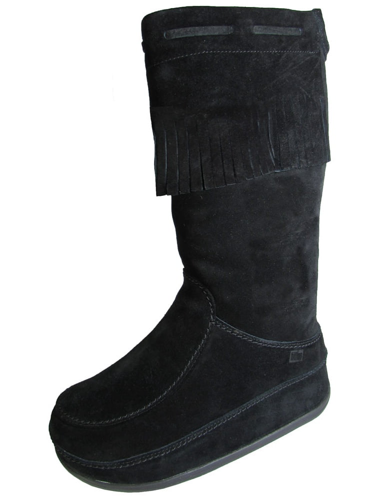 FitFlop - Fitflop Womens Superfringe Mukluk Knee-High Suede Boot Shoe - Walmart.com - Walmart.com