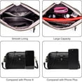 thumbnail image 4 of Crossbody Bags for Women, Vegan PU Leather Mini Purses Small Shoulder Bag Handbags Wristlet Wallet Clutch Purse, 4 of 7