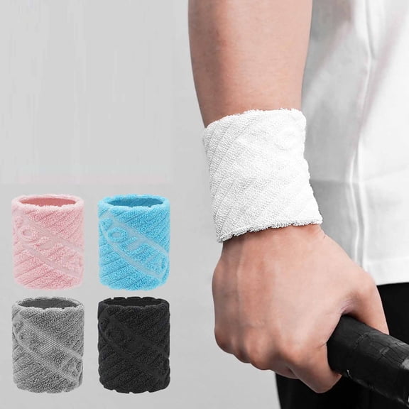 Aolikes Sports Wrist Support & Wrap, Breathable Sweat-Wicking - Elastic, Lightweight, Quick-Dry, Adjustable Strap For Comfortable Fit - For Men, Women, Basketball, Tennis,