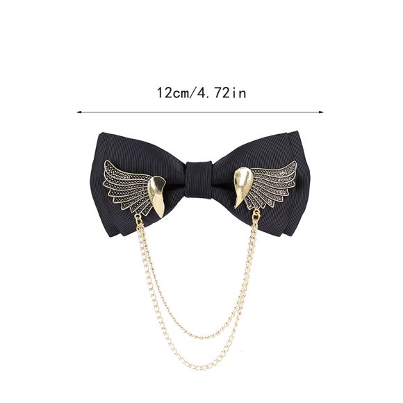 Necktie Bow Ties Double Layer Fashion Male silk material, good Jewelry Gifts Decorations Host Party Wedding Dress Groom Banquet Club Black H3112-2