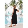 thumbnail image 6 of Wiholl Maxi Dress Summer Dresses 2026 Beach Vacation Clothes Sleeveless Sundresses with Pockets, 6 of 9