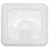 Cold Pan Cover - Sealed Cover For Cold Food Pans Sixth Size Translucent