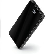 Portable Power Bank Fast Cell Phone Battery Charger, Black