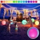 thumbnail image 5 of Fiudx Pelotas de Playa Inflables, Juego de Luces Led con Control Remoto, Juguetes de Piscina Que Cambian de Color, Diseño de Pvc Resistente Al Agua, Fiestas de Verano, Reuniones Al Aire Libre, Divers, 5 of 6